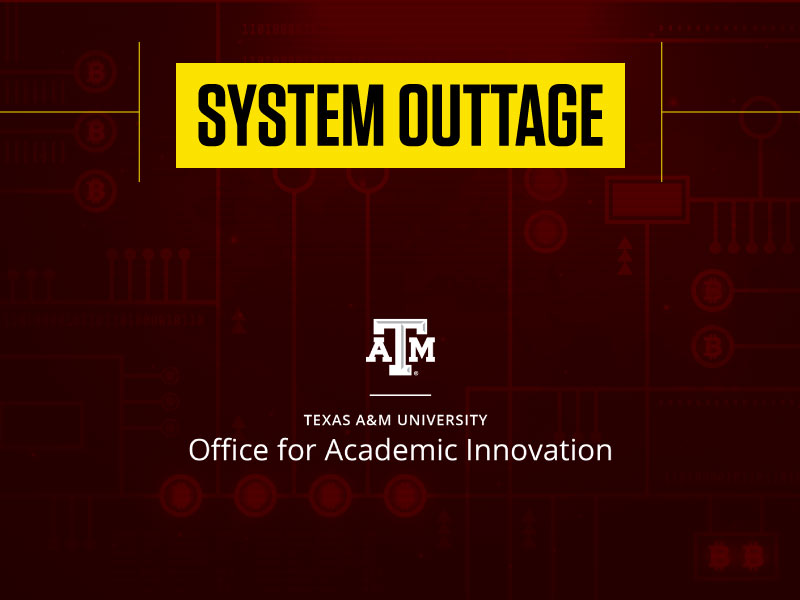 IT ALERT: eCampus system outage