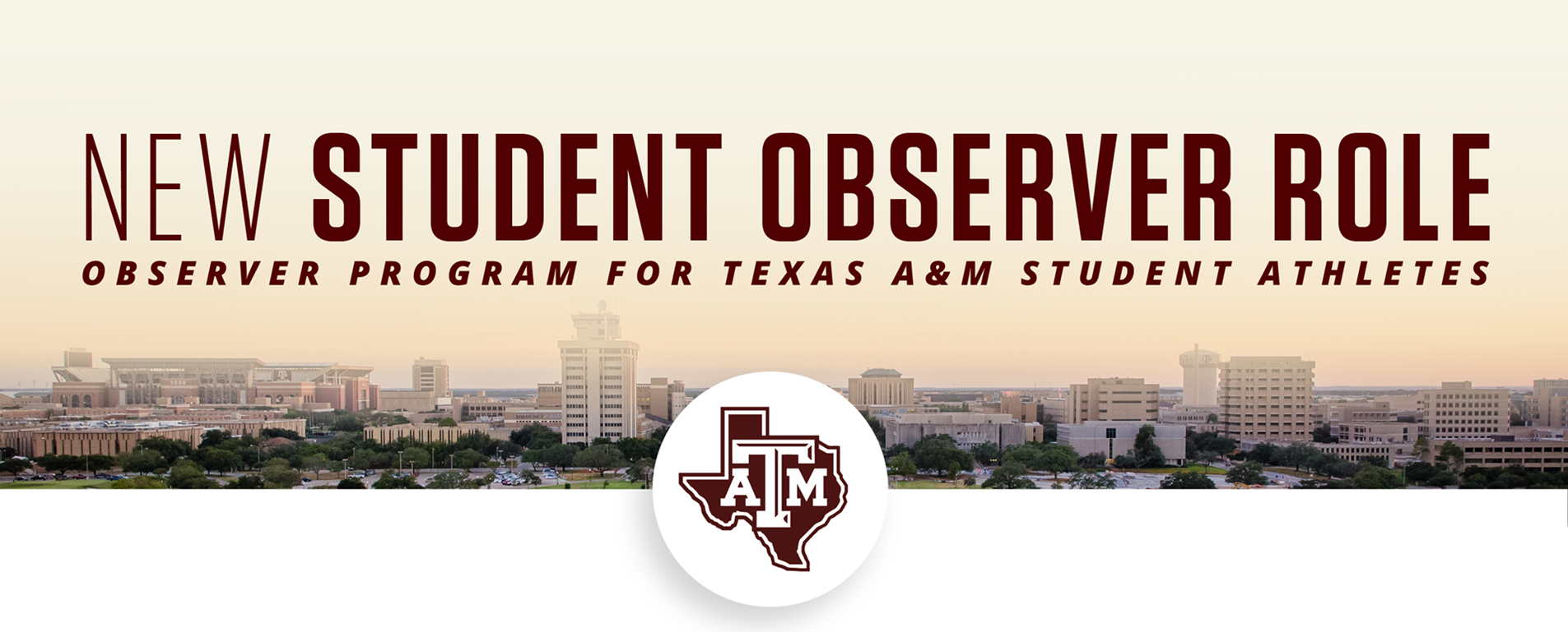 Student Observer Role Opt-In for Athletics 