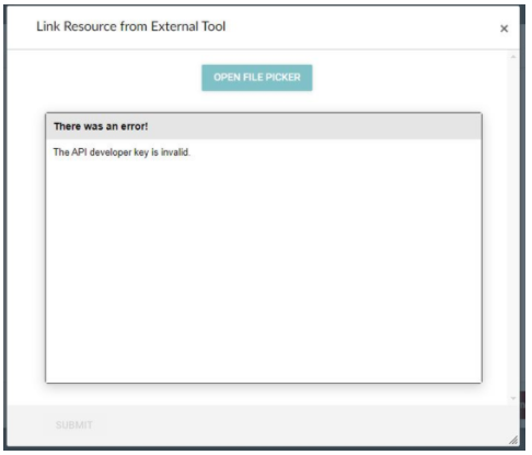 Example error 2